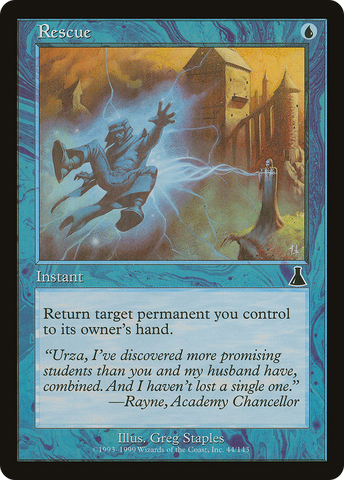 Rescue (UDS-044)  Foil - Urza's Destiny