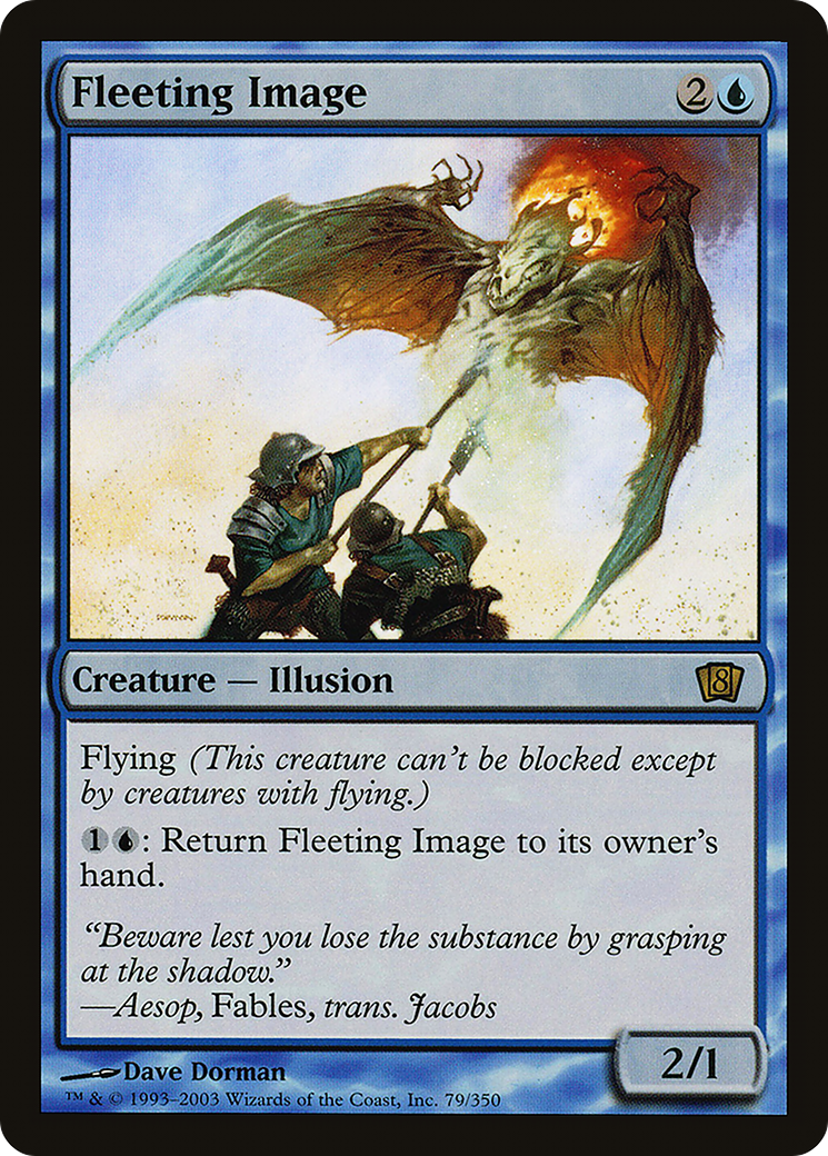 Fleeting Image (8ED-79★) - Eighth Edition Foil