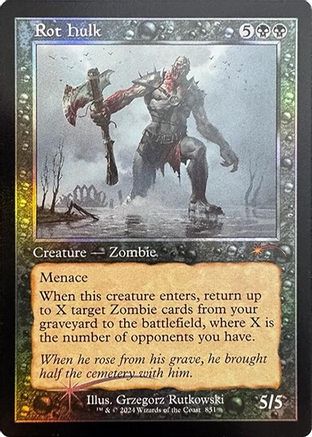 Rot Hulk (Retro Frame) (SLD-851)  Foil - Secret Lair Drop Series