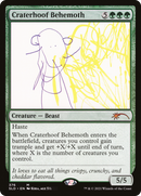 Craterhoof Behemoth (376) (SLD-376)  Foil - Secret Lair Drop