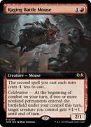 Raging Battle Mouse (Extended Art) (WOE-349)  - Wilds of Eldraine: (Extended Art)