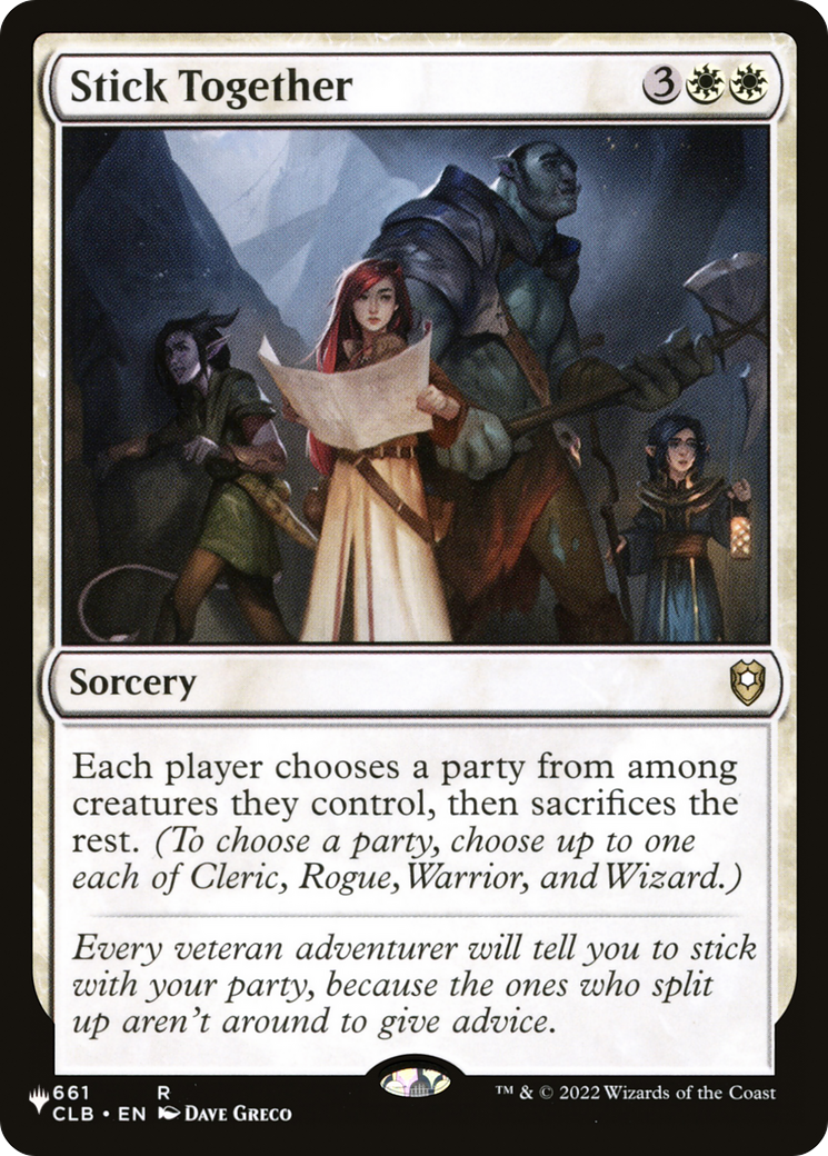 Stick Together (LIST-CLB-661)  - The List