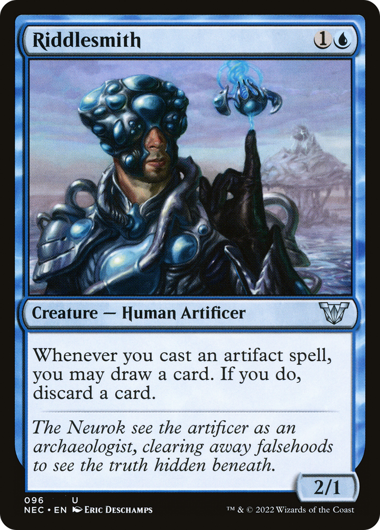 Riddlesmith (NEC-096)  - Neon Dynasty Commander