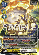Ouranosmon (Alternate Art) (BT22-039) - Cyber Eden Foil