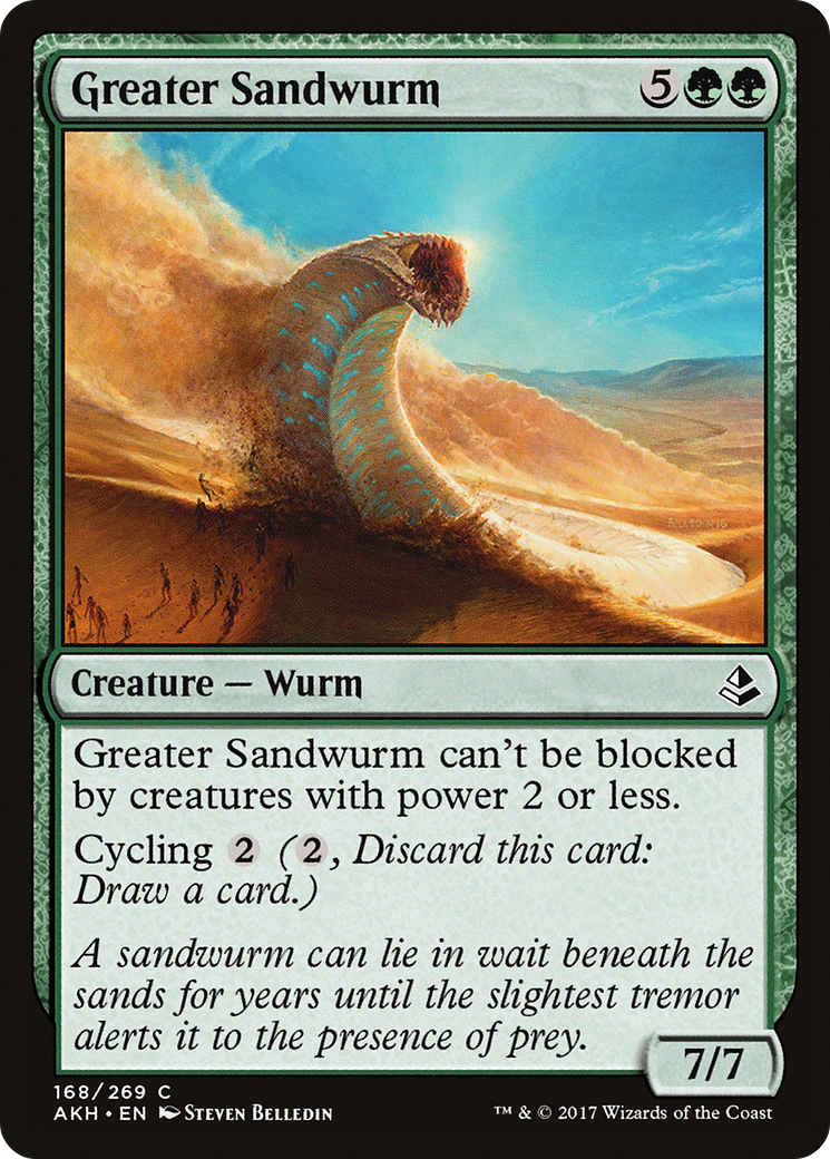 Greater Sandwurm (AKH-168)  - Amonkhet