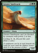 Greater Sandwurm (AKH-168)  Foil - Amonkhet