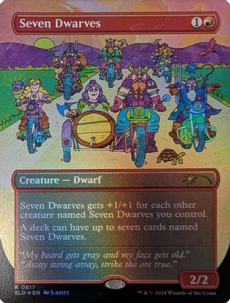 Seven Dwarves (0817) (SLD-817)  Foil - Secret Lair Drop Series