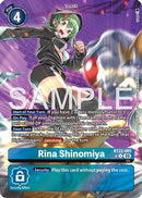 Rina Shinomiya (Alternate Art) (BT22-085) - Cyber Eden Foil