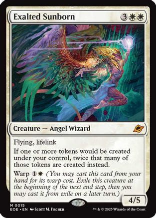 Exalted Sunborn (EOE-015)  Foil - Edge of Eternities