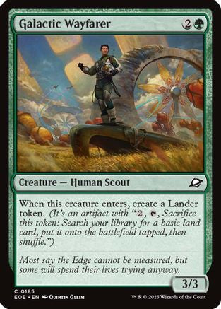 Galactic Wayfarer (EOE-185)  Foil - Edge of Eternities