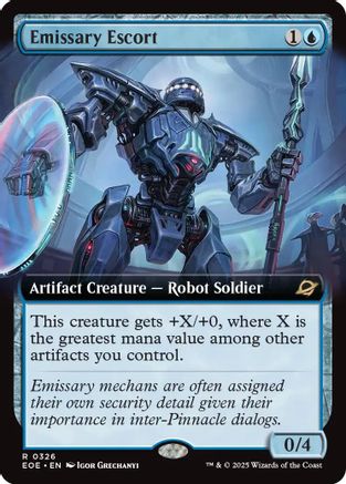Emissary Escort (Extended Art) (EOE-326)  - Edge of Eternities