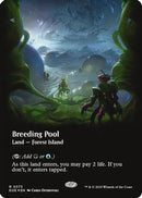 Breeding Pool (Borderless) (Galaxy Foil) [Edge of Eternities]