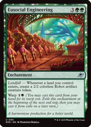Eusocial Engineering (EOE-181)  Foil - Edge of Eternities