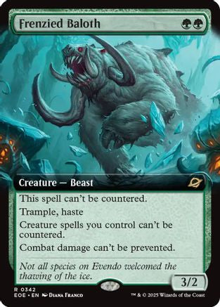 Frenzied Baloth (Extended Art) (EOE-342)  - Edge of Eternities