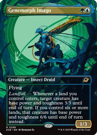 Genemorph Imago (Borderless) (EOE-299)  - Edge of Eternities