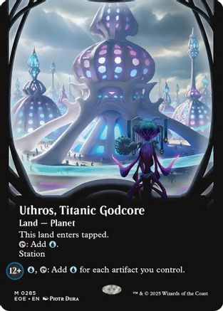 Uthros, Titanic Godcore (Borderless) (EOE-285) - Edge of Eternities