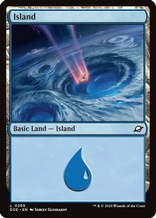 Island (0269) (EOE-269)  Foil - Edge of Eternities