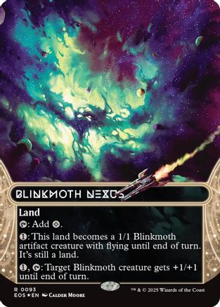 Blinkmoth Nexus (0093) (Borderless) (Galaxy Foil) (EOS-093) - Edge of Eternities: Stellar Sights Foil