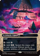 Eldrazi Temple (0104) (Borderless) (Galaxy Foil) (EOS-104)  Foil - Edge of Eternities: Stellar Sights