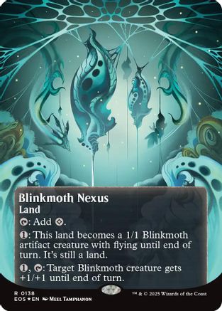 Blinkmoth Nexus (0138) (Borderless) (Galaxy Foil) (EOS-138)  Foil - Edge of Eternities: Stellar Sights