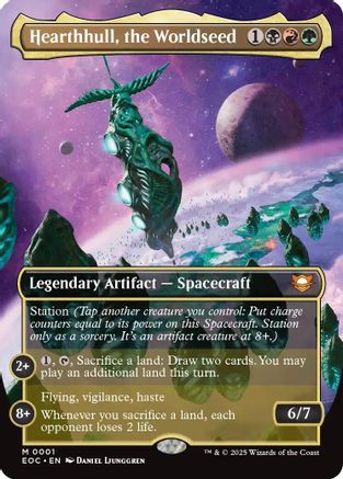 Hearthhull, the Worldseed (Borderless) (EOC-001)  - Commander: Edge of Eternities
