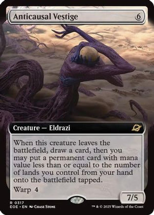 Anticausal Vestige (Extended Art) (EOE-317)  Foil - Edge of Eternities