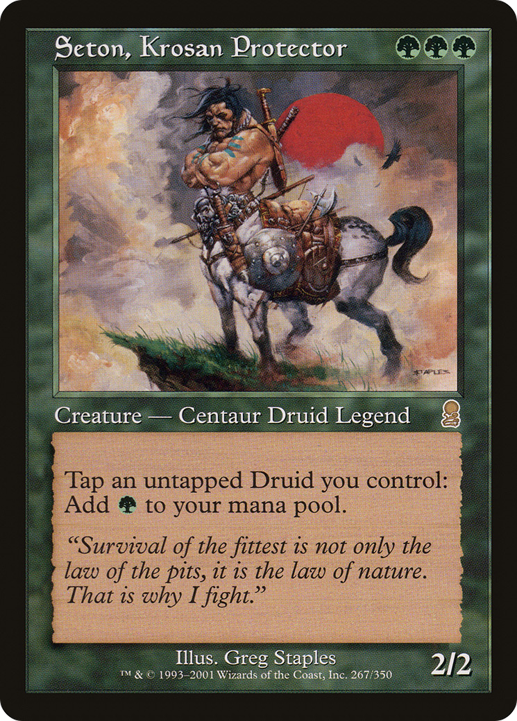 Seton, Krosan Protector (ODY-267)  - Odyssey