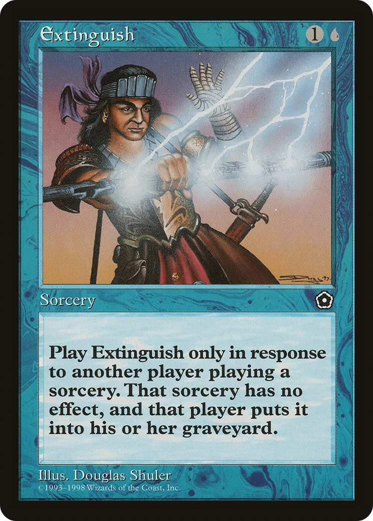 Extinguish (P02-038)  - Portal Second Age