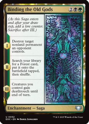 Binding the Old Gods (EOC-052)  - Commander: Edge of Eternities