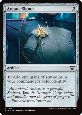 Arcane Signet (EOC-053)  - Commander: Edge of Eternities