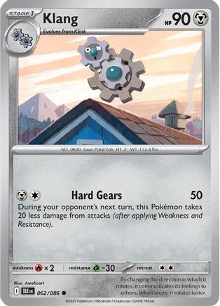 Klang 062/086 - Reverse Holofoil SV Black Bolt