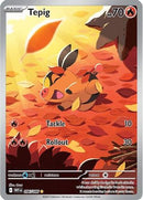 Tepig 096/086  - Holofoil SV White Flare - Illustration Rare
