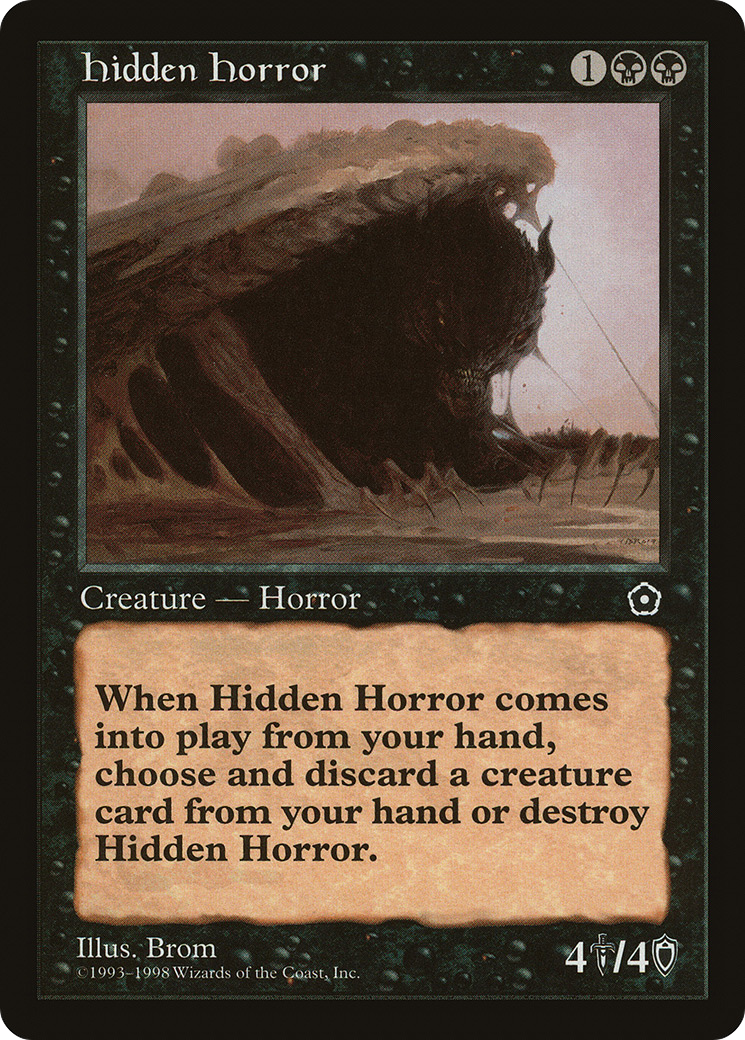 Hidden Horror (P02-)  - Portal Second Age