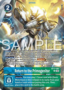 Return to the Primogenitor (Regionals 25-26 Season 2 Champion) (BT17-097) - Secret Crisis Foil