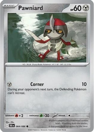 Pawniard 064/086 - Reverse Holofoil SV Black Bolt