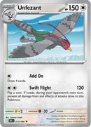 Unfezant 073/086  SV Black Bolt - Uncommon