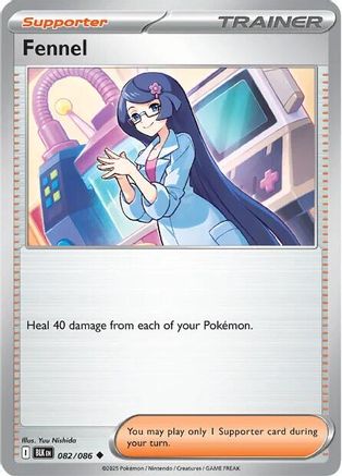 Fennel 082/086 - Reverse Holofoil SV Black Bolt