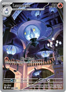Lampent 102/086  - Holofoil SV White Flare - Illustration Rare