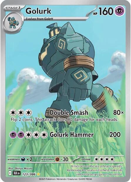 Golurk (123/086) [Scarlet & Violet: Black Bolt]