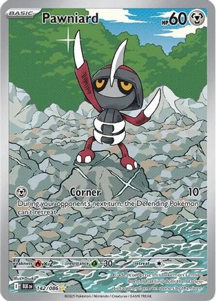 Pawniard 142/086 - Holofoil SV Black Bolt