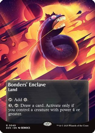 Bonders' Enclave (0049) (Borderless) (EOS-049)  - Edge of Eternities: Stellar Sights