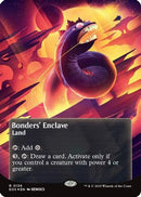 Bonders' Enclave (0136) (Borderless) (Galaxy Foil) (EOS-139)  Foil - Edge of Eternities: Stellar Sights