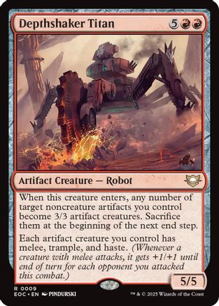 Depthshaker Titan (EOC-009)  - Commander: Edge of Eternities