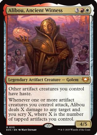 Alibou, Ancient Witness (EOC-113)  - Commander: Edge of Eternities