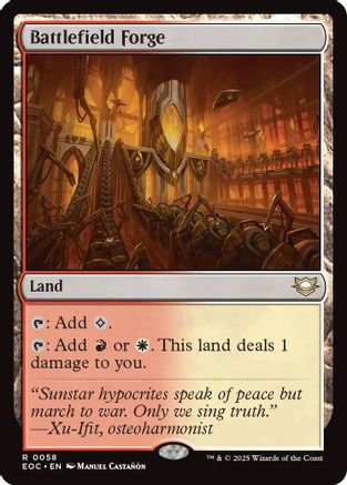 Battlefield Forge (EOC-058)  - Commander: Edge of Eternities