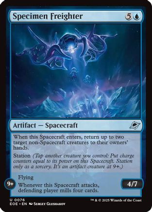 Specimen Freighter (EOE-076) - Edge of Eternities Foil