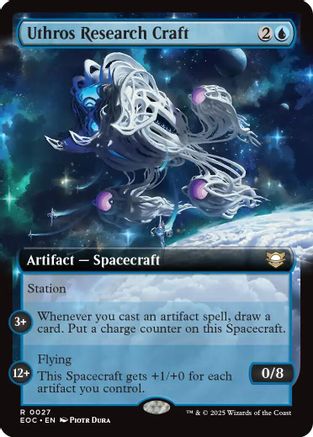 Uthros Research Craft (Extended Art) (EOC-027) - Commander: Edge of Eternities