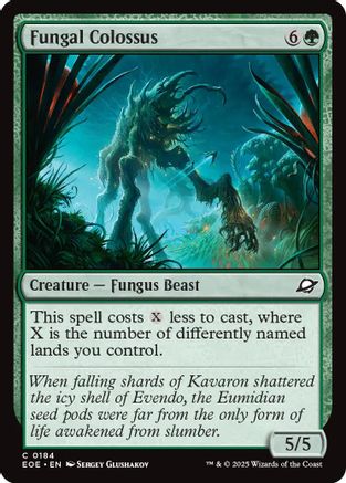 Fungal Colossus (EOE-184) - Edge of Eternities Foil