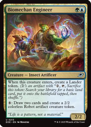 Biomechan Engineer (EOE-213)  Foil - Edge of Eternities