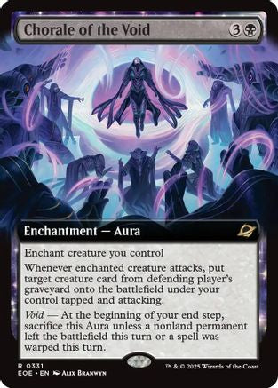 Chorale of the Void (Extended Art) (EOE-331)  - Edge of Eternities
